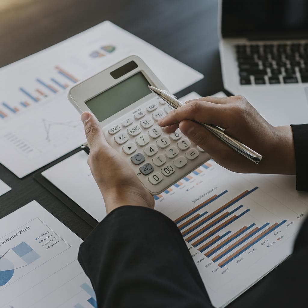 Accountants reviewing client work